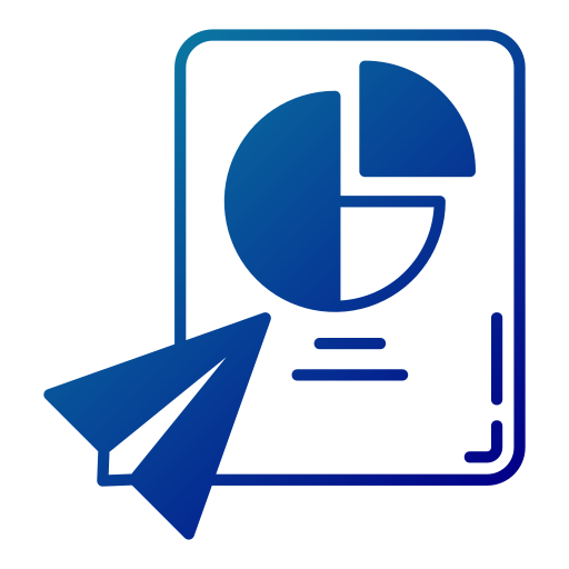 cirkeldiagram Generic Flat Gradient icoon