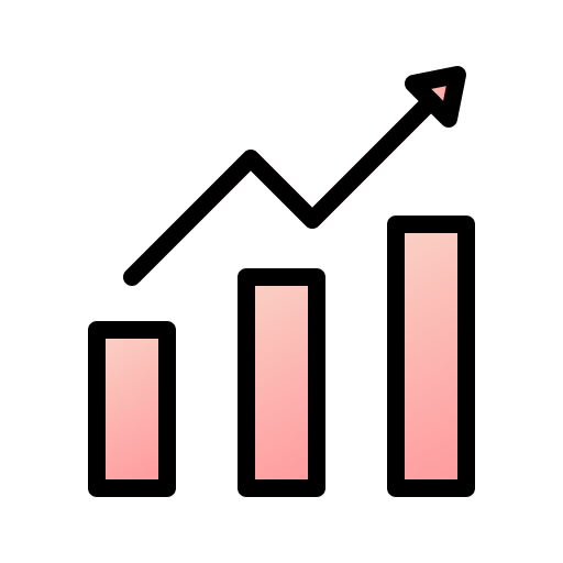 gráficos de gráficos Generic Outline Gradient icono