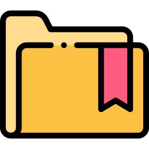 Bookmark Detailed Rounded Lineal color icon