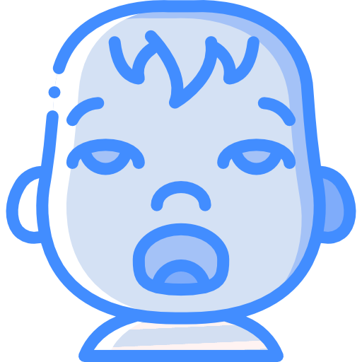 baby Basic Miscellany Blue icoon