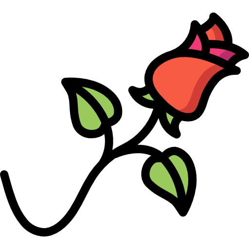 薔薇 Basic Miscellany Lineal Color icon