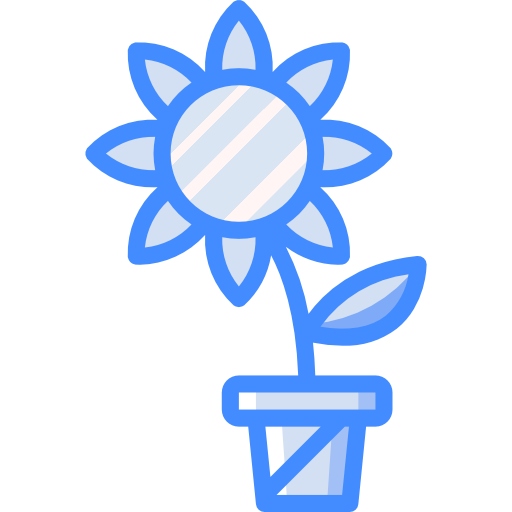 fleur Basic Miscellany Blue Icône