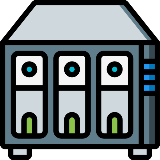 Сервер Basic Mixture Lineal color иконка