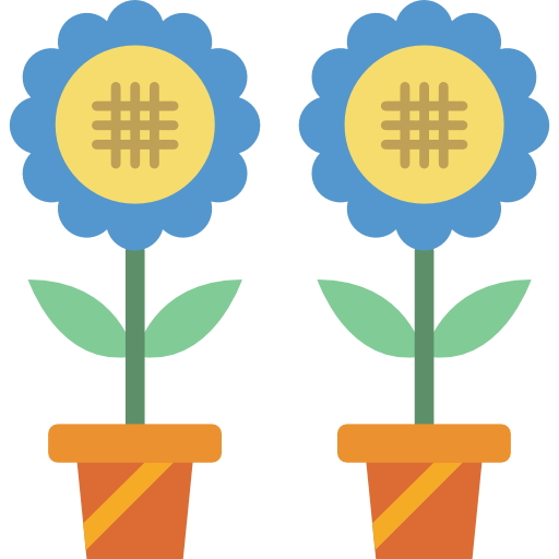 Flowers Basic Miscellany Flat icon