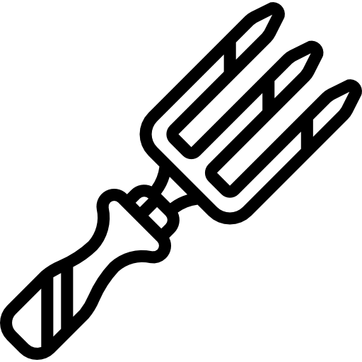 포크 Basic Miscellany Lineal icon