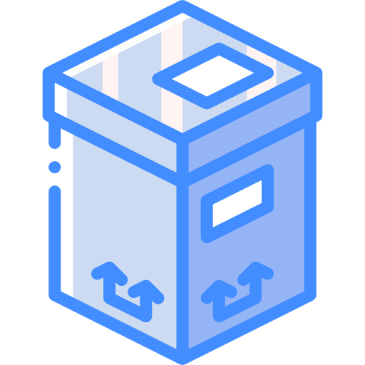 Box Basic Miscellany Blue icon