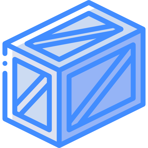 box Basic Miscellany Blue icon