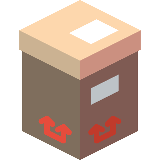 Box Basic Miscellany Flat icon