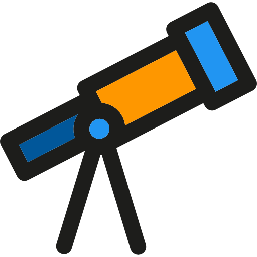 Telescope Soodabeh Ami Lineal Color icon