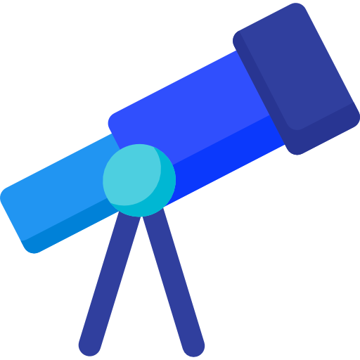 Telescope Soodabeh Ami Flat icon