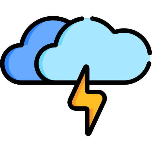 폭풍 Special Lineal color icon