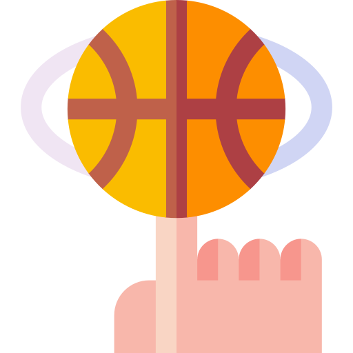 Баскетбол Basic Straight Flat иконка