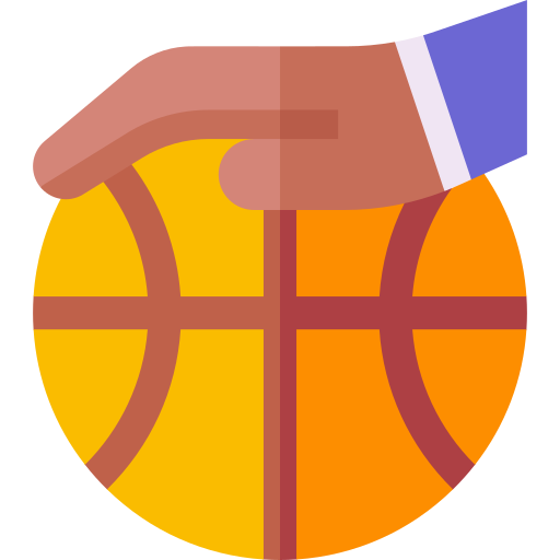 pallacanestro Basic Straight Flat icona