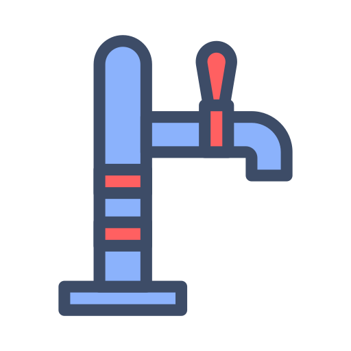 Tap Vector Stall Lineal Color icon