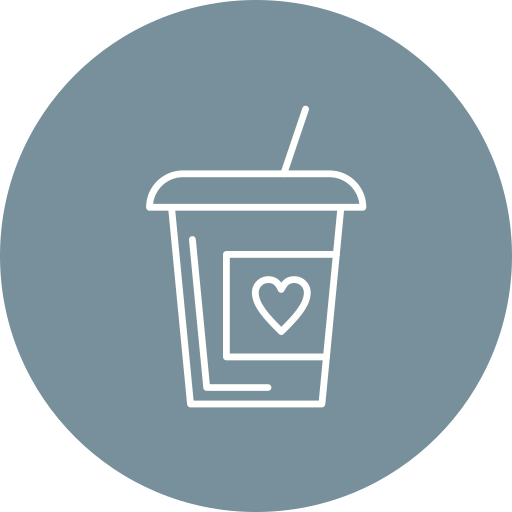 Coffee cup Generic Circular icon
