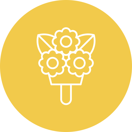 Flower bouquet Generic Circular icon