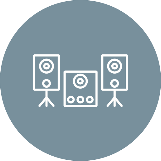 Sound system Generic Circular icon