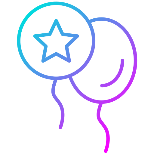 Balloons Generic Gradient icon