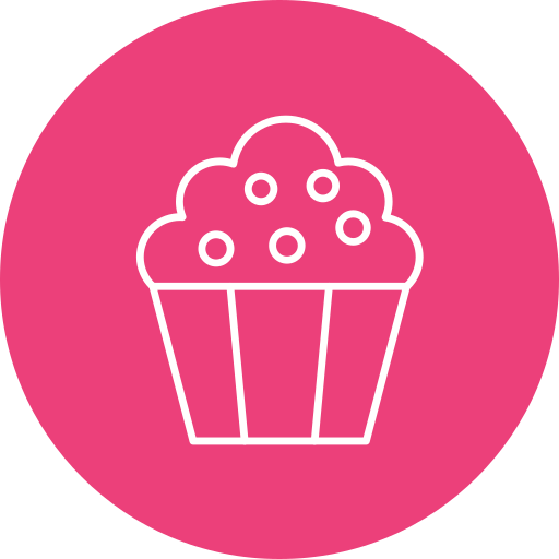 Cupcake Generic Circular icon