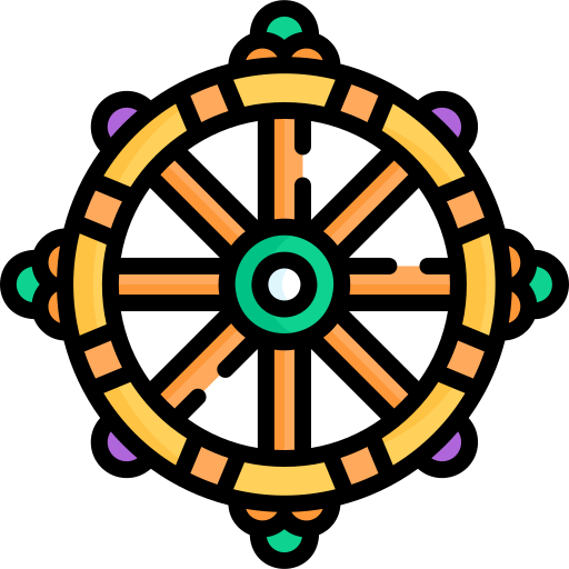 roda do dharma Special Lineal color Ícone
