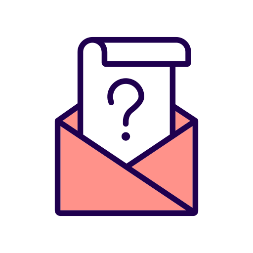 Mail inbox Generic Thin Outline Color icon