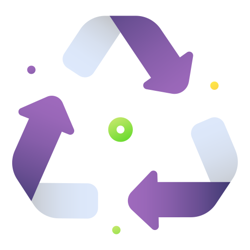 recykling Generic Flat Gradient ikona