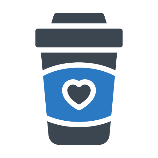 tasse à café Generic Blue Icône