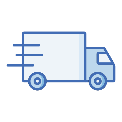 Delivery truck Generic Blue icon