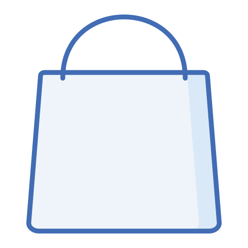 torba na zakupy Generic Blue ikona