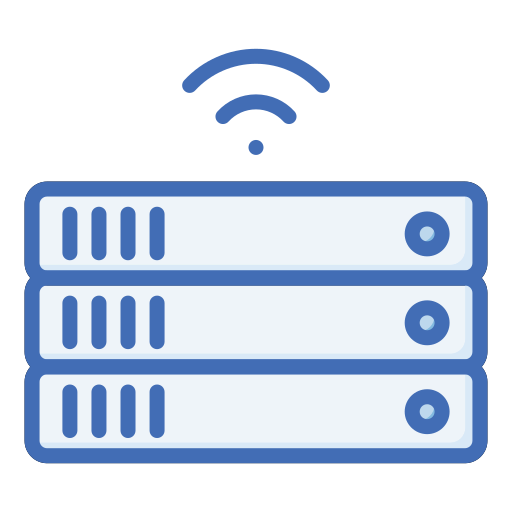 server Generic Blue icon