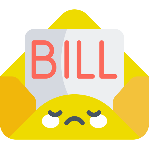 Bill Kawaii Flat icon