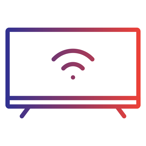 Smart tv Generic Gradient icon