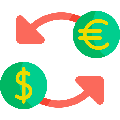 Exchange rate Kawaii Flat icon