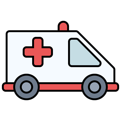 ambulancia Generic Thin Outline Color icono