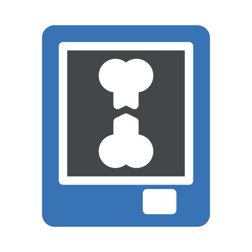 promieniowanie rentgenowskie Generic Blue ikona