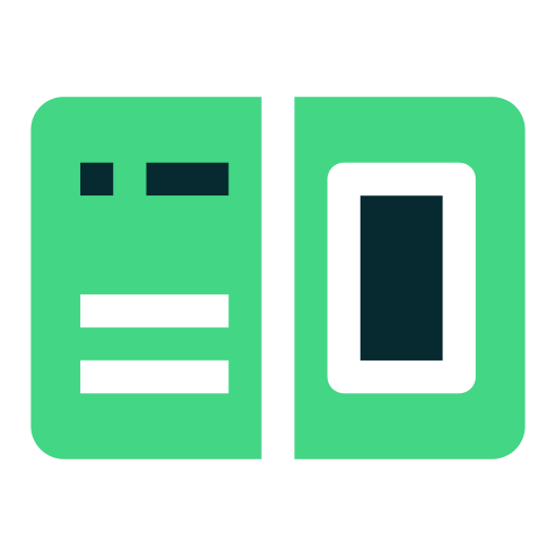 엽서 Generic Flat icon