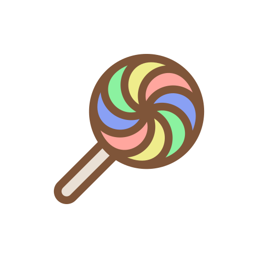 lolly Generic Outline Color icoon