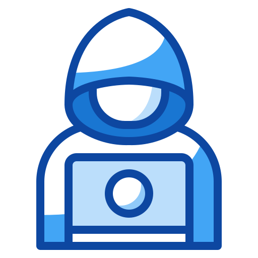 hacker Generic Blue icon