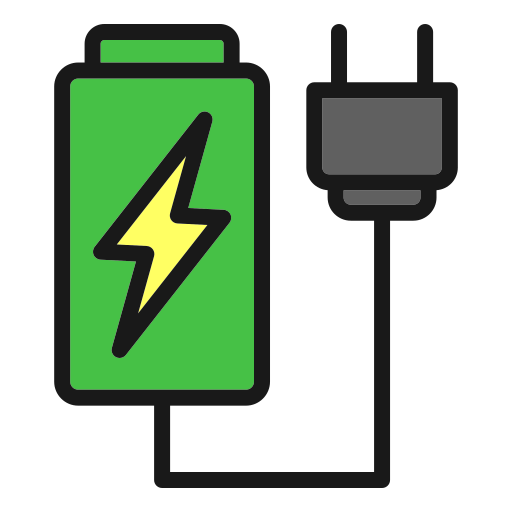 charge de la batterie Generic Outline Color Icône