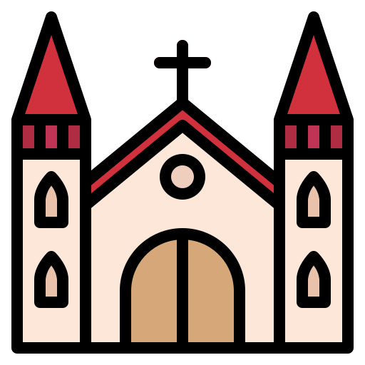 igreja Generic Outline Color Ícone