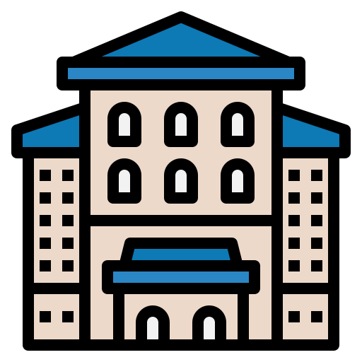 Condominium Generic Outline Color icon