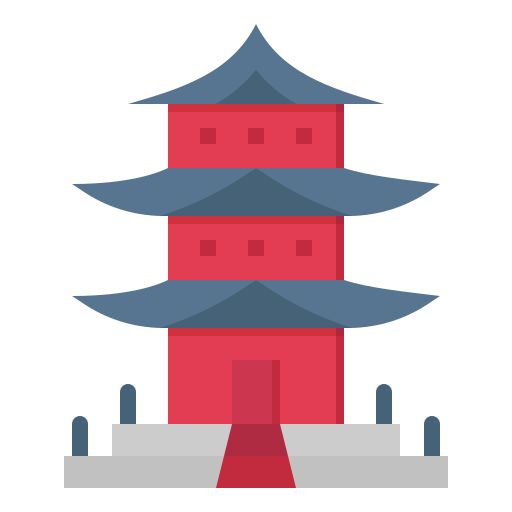 pagoda Generic Flat ikona