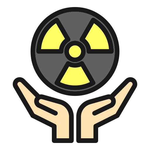 Ядерная энергия Generic Outline Color иконка