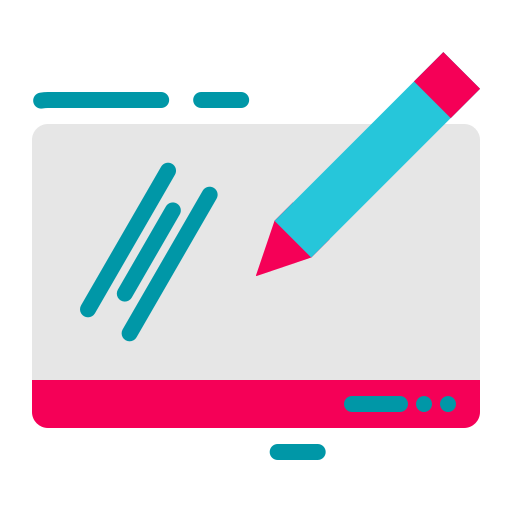 Drawing tablet Generic Flat icon