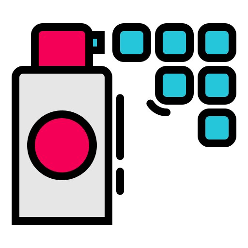 噴霧器 Generic Outline Color icon