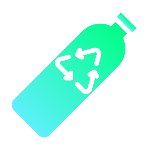 reciclar botella Generic Flat Gradient icono
