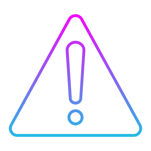 Warning Generic Gradient icon