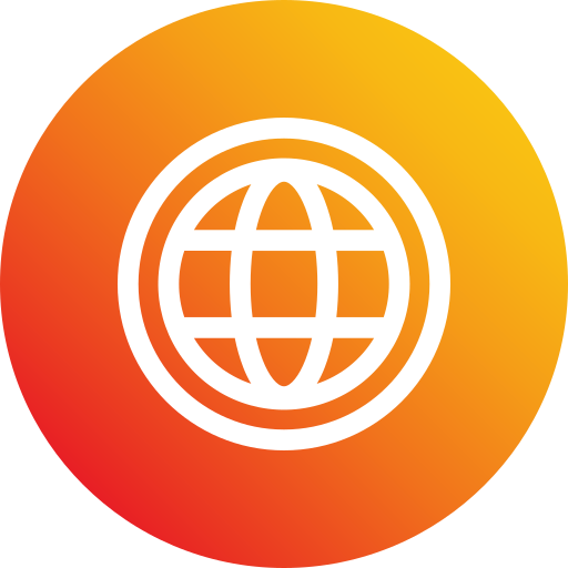World Generic Flat Gradient icon