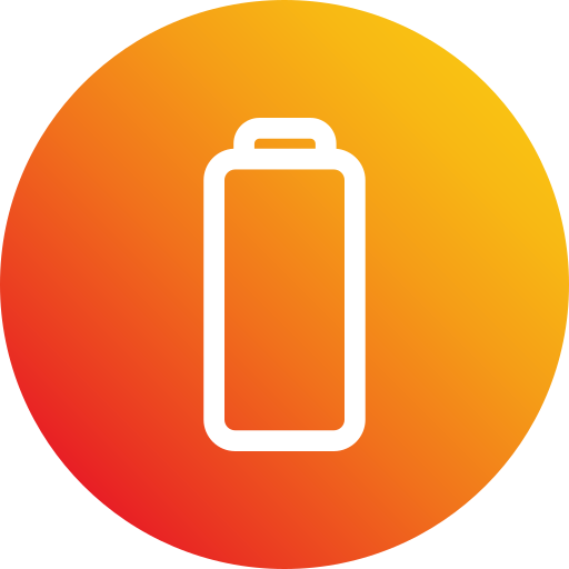 batterijniveau Generic Flat Gradient icoon