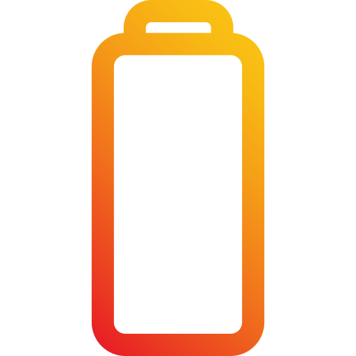 livello della batteria Generic Gradient icona